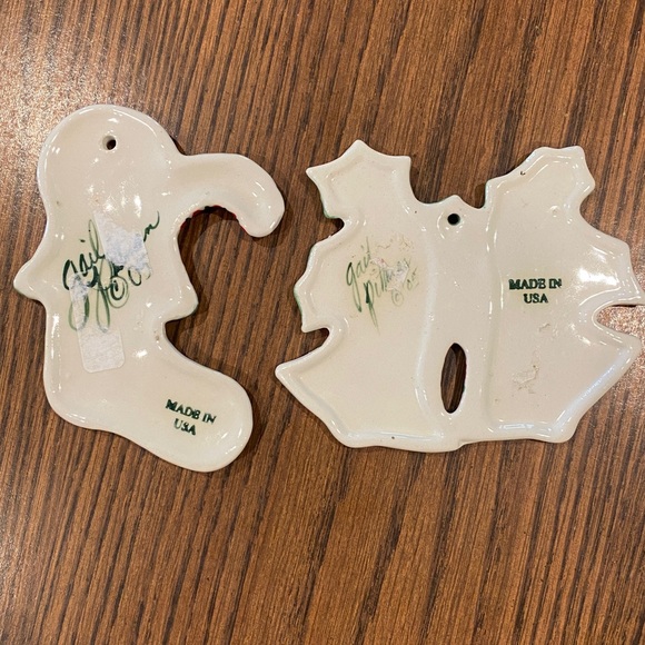 Gail Pittman Ceramic Ornaments - Picture 2 of 4